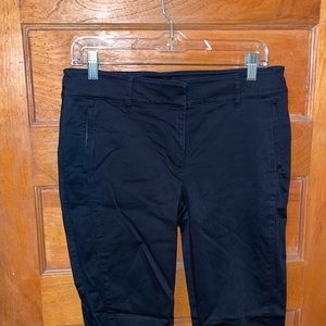 Loft barely worn black chinos